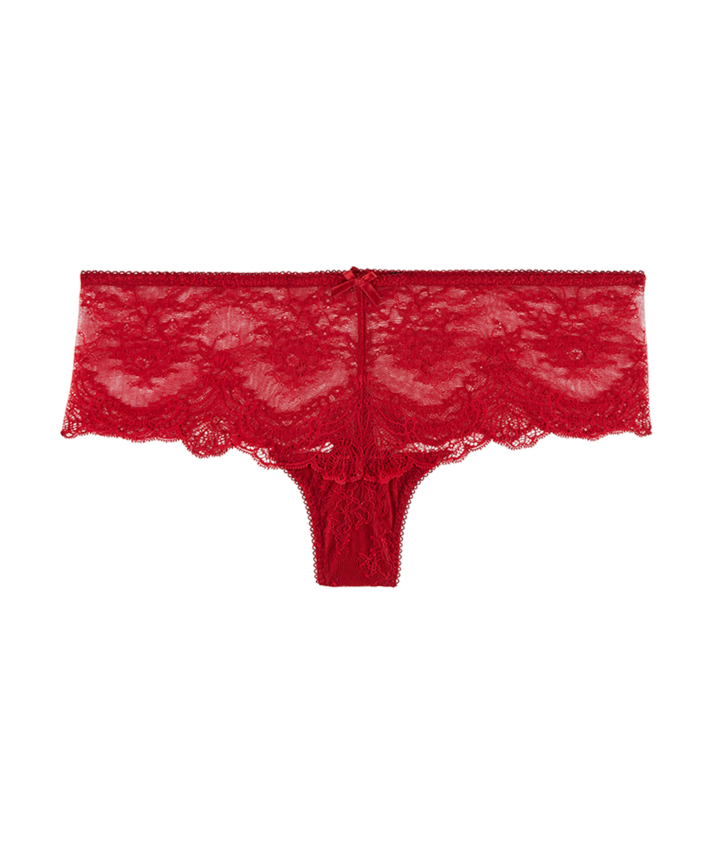 Dames short rood