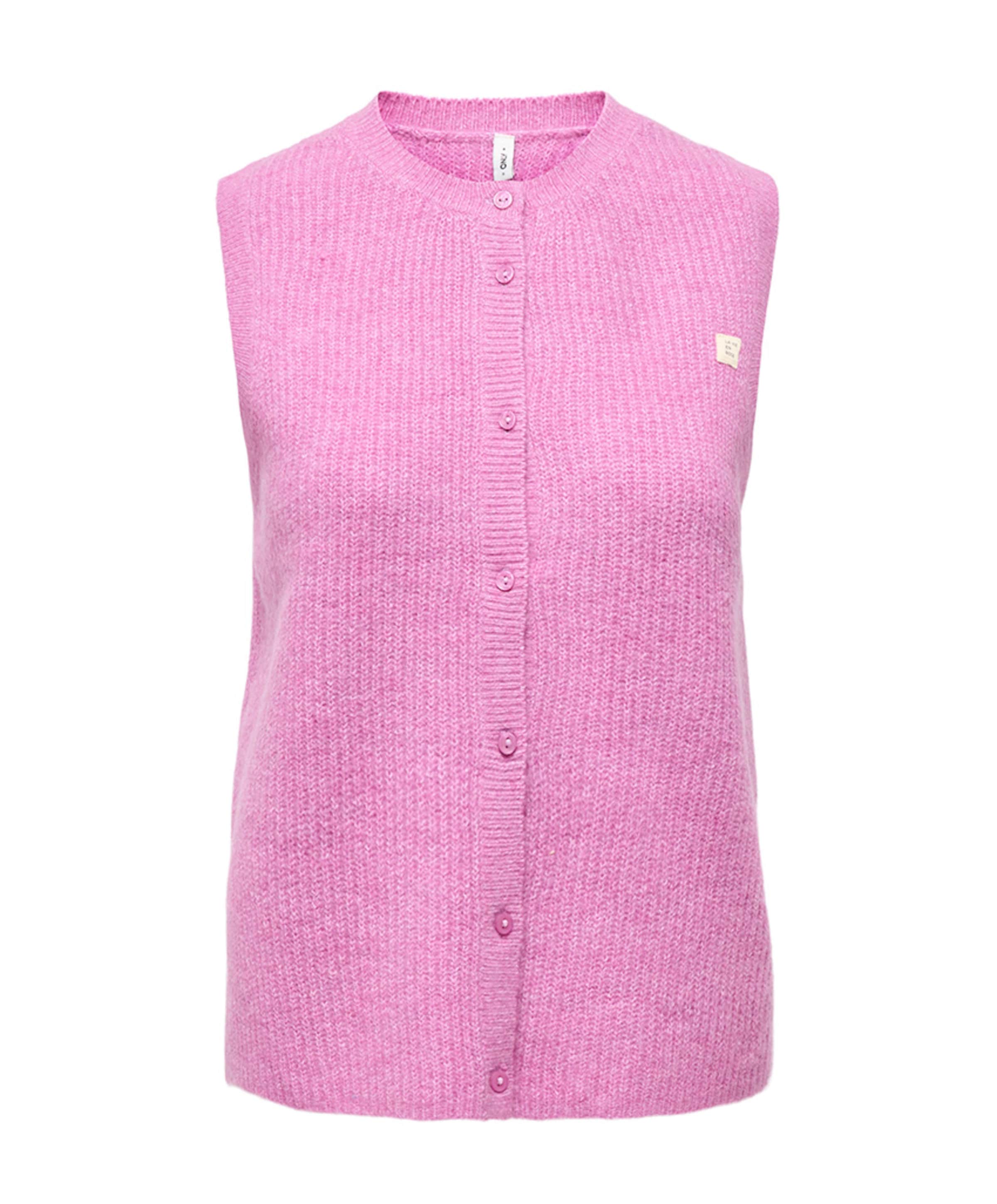 Dames gilet roze