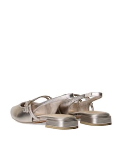 dames slingbacks goud