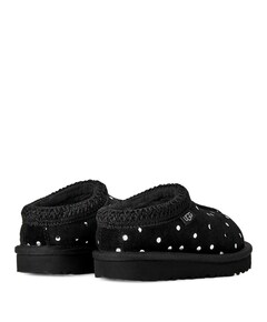 T TASMAN II SHINY DOTS meisjes enkellaarzen zwart