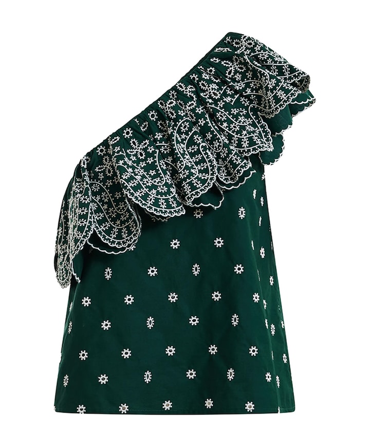 Dames top groen