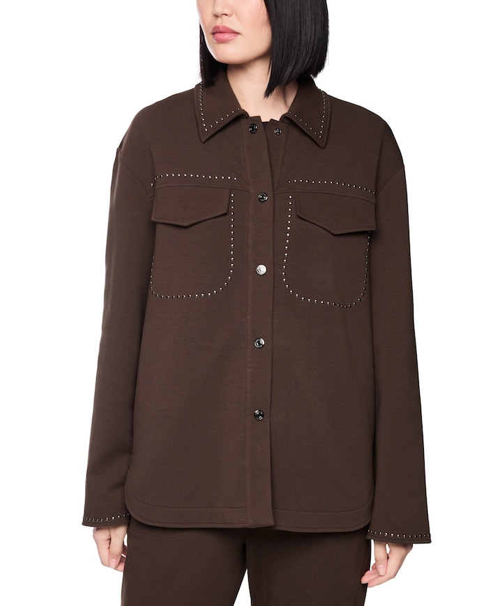 Dames blouse bruin