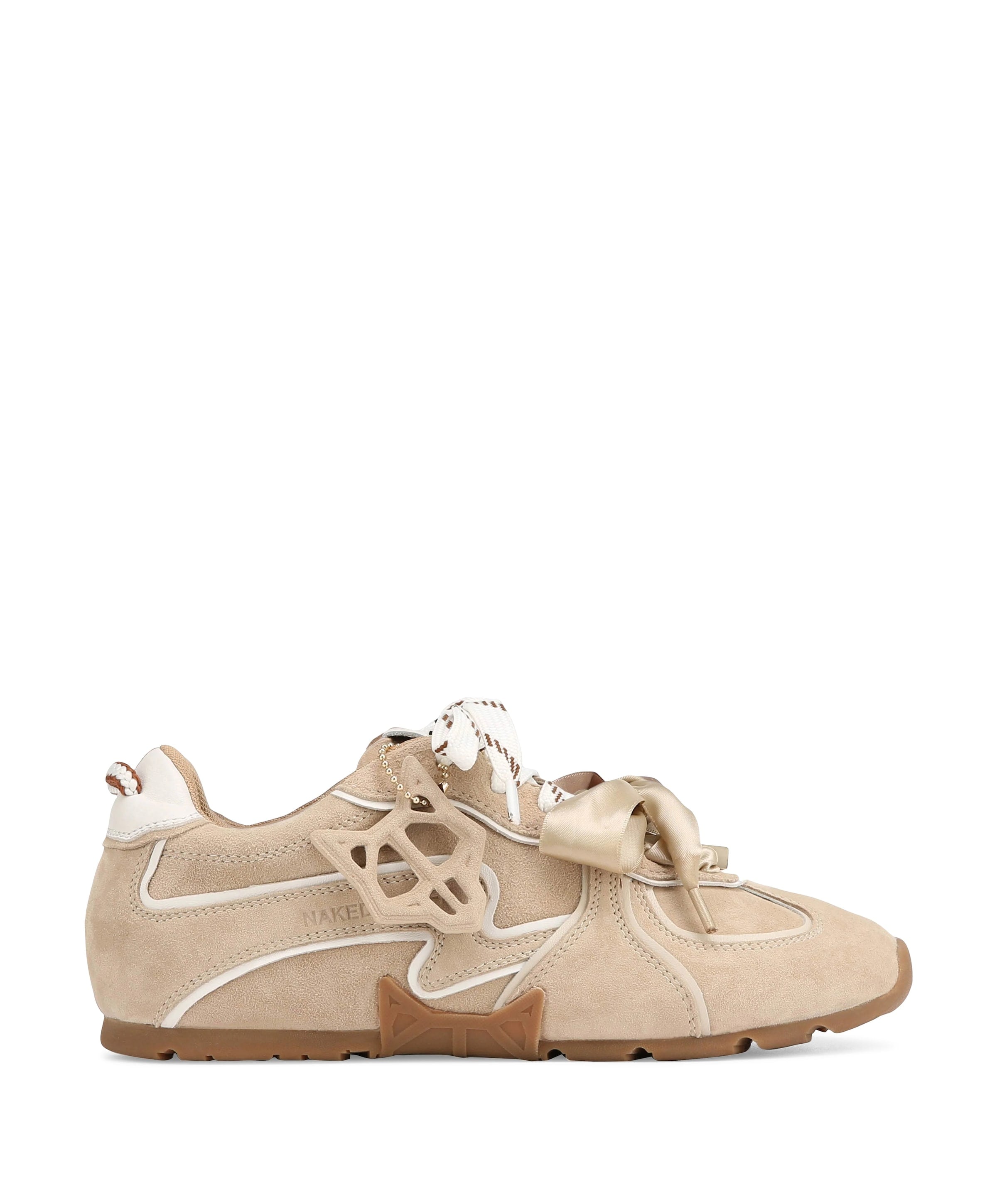 dames sneakers beige
