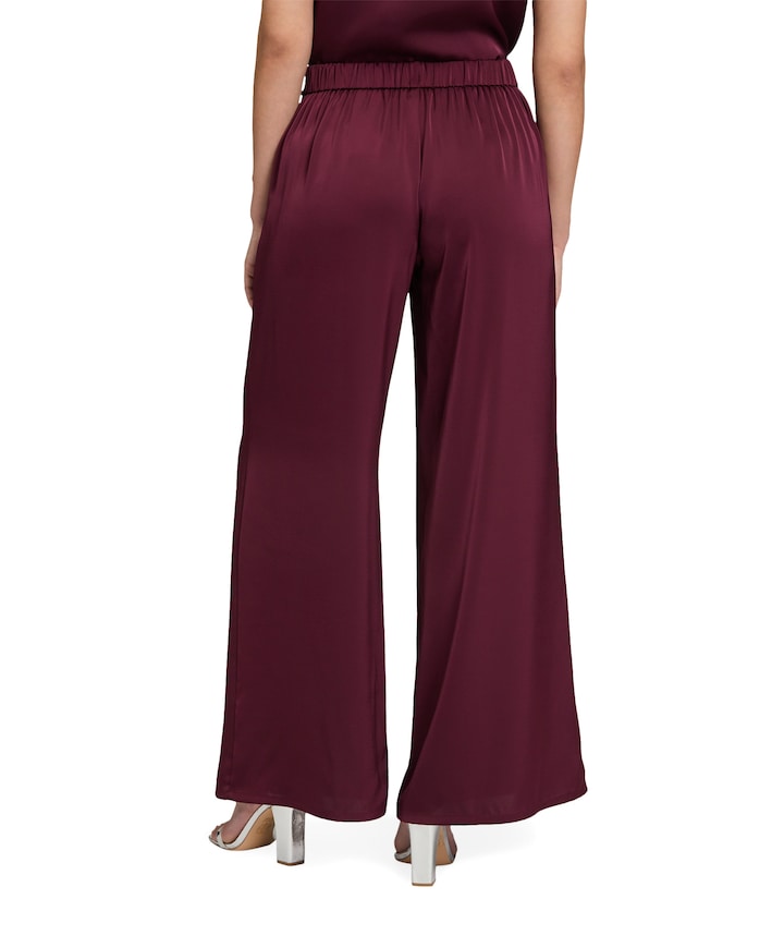 Hose dames broek bordeaux