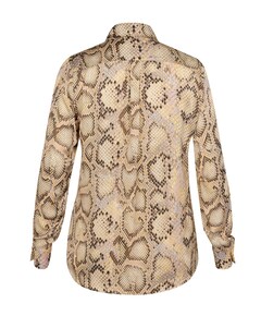 Dames blouse beige