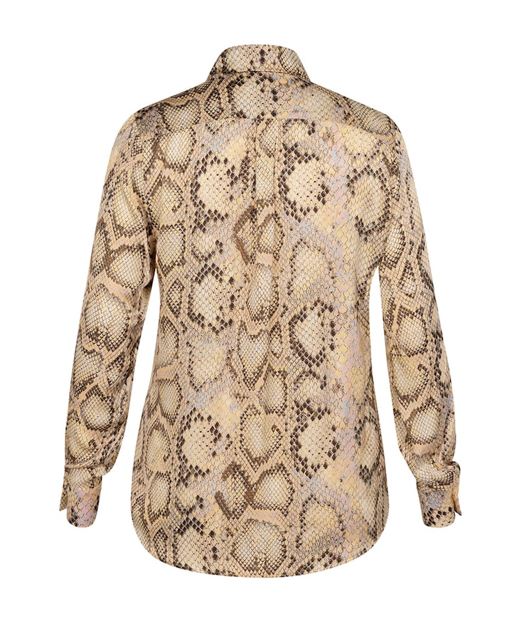 Dames blouse beige
