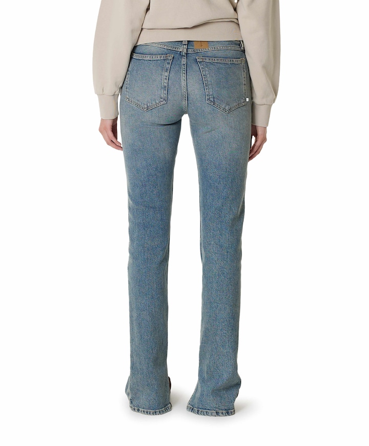 Page Rafter + Destroy dames jeans blauw