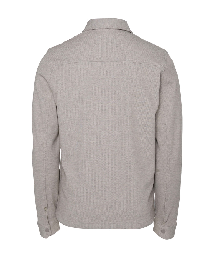 Heren overshirt beige