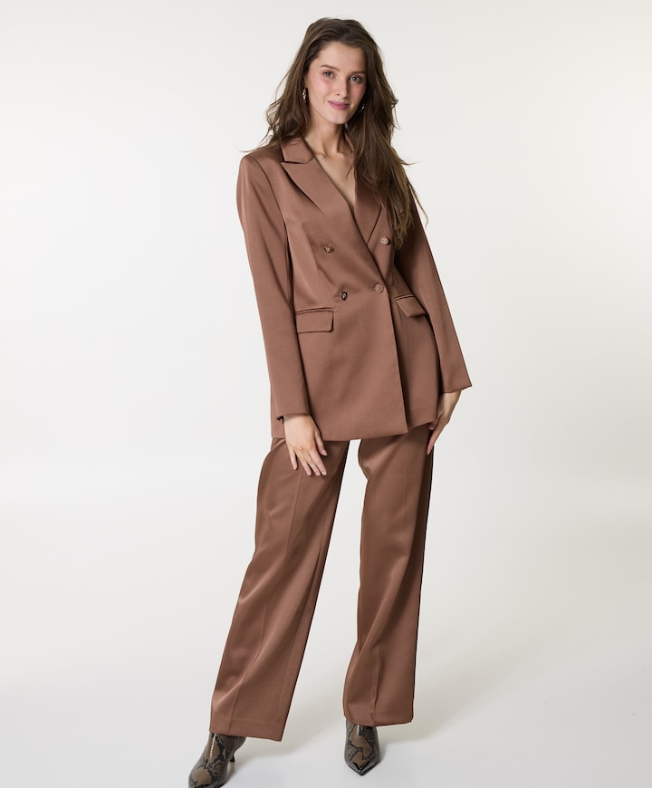 Omahah dames broek beige