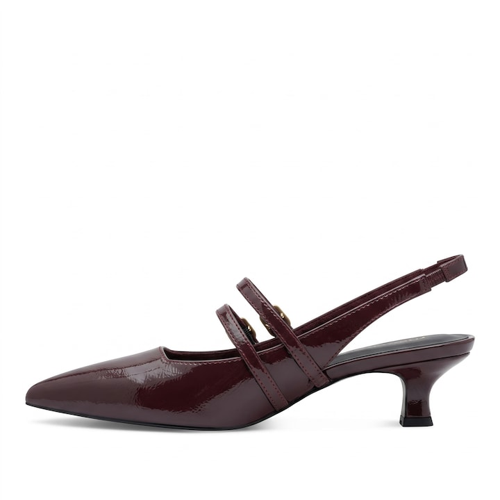 dames slingbacks bordeaux