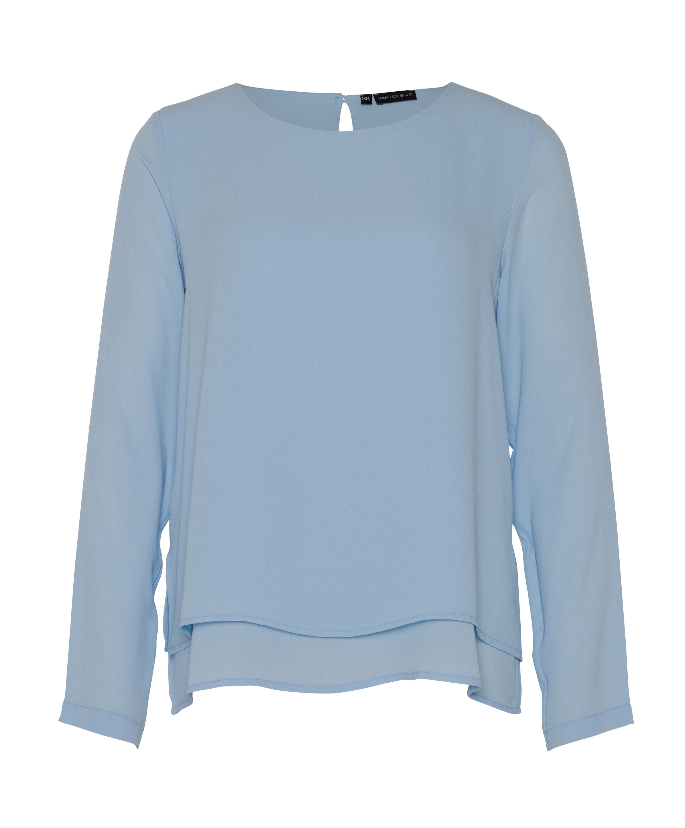 Dames blouse blauw