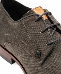 GREG WALL SUE heren veterschoenen grijs