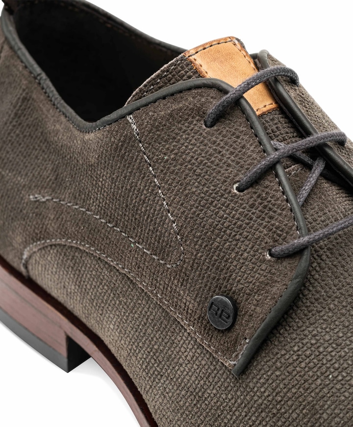 GREG WALL SUE heren veterschoenen grijs