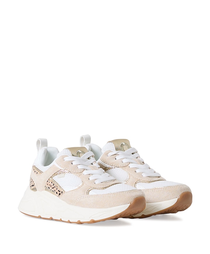 Rosie meisjes sneakers beige