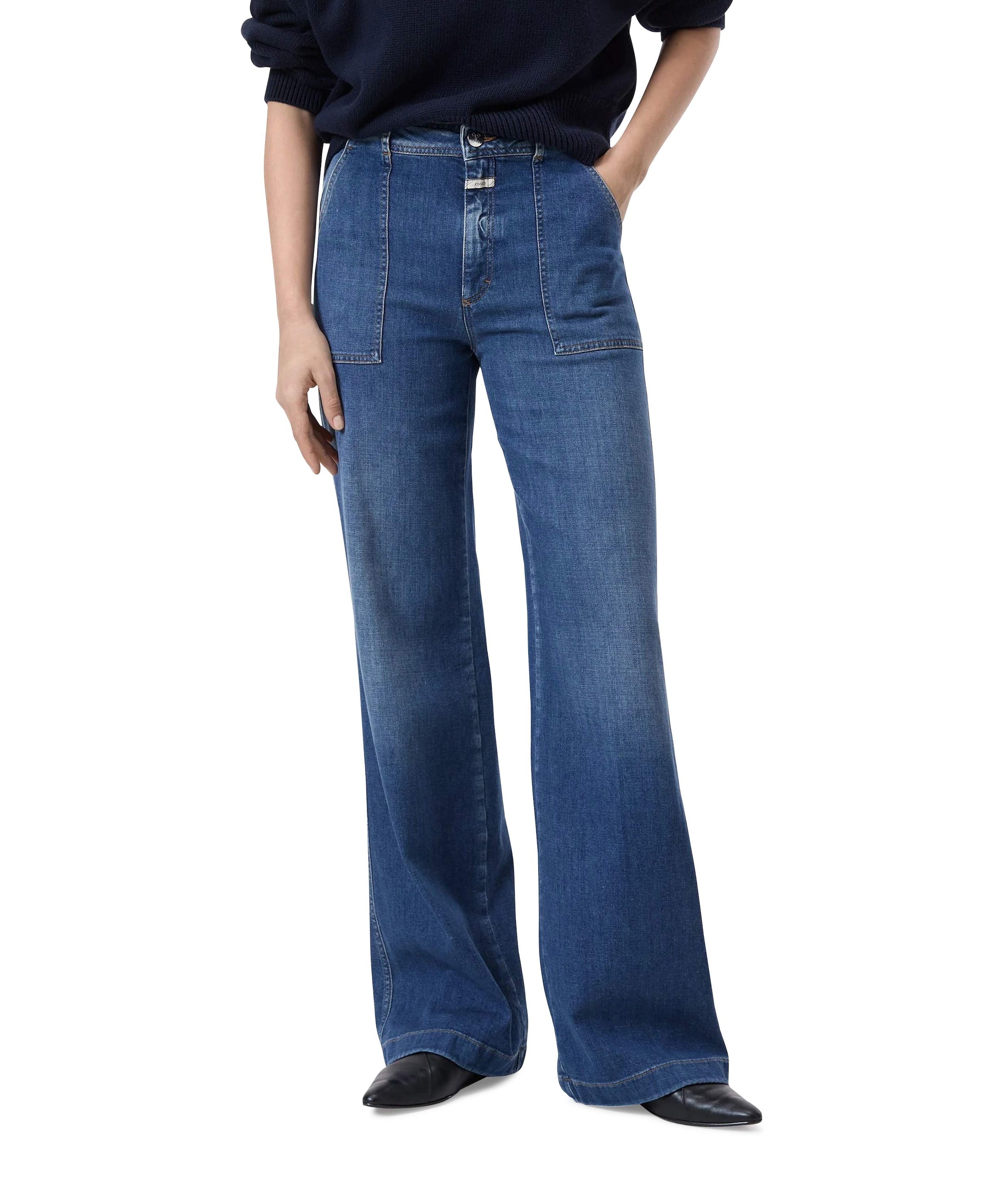 Aria dames jeans blauw