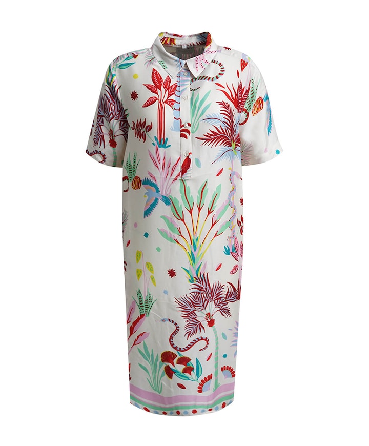 Dames jurk multicolor
