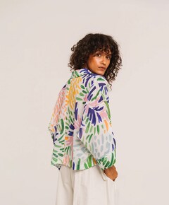 Dames blouse multicolor