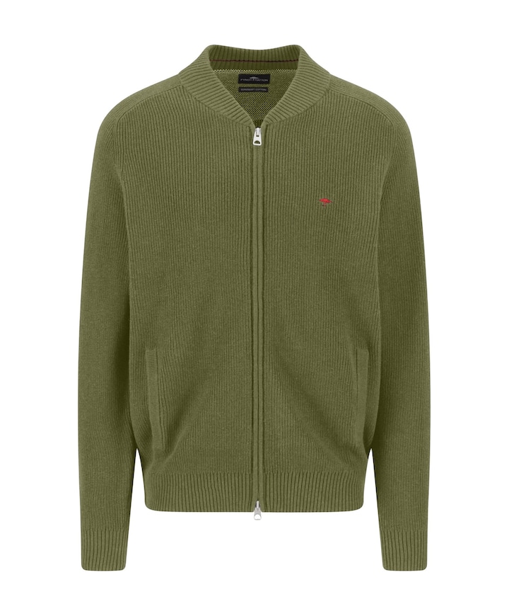 Heren vest groen