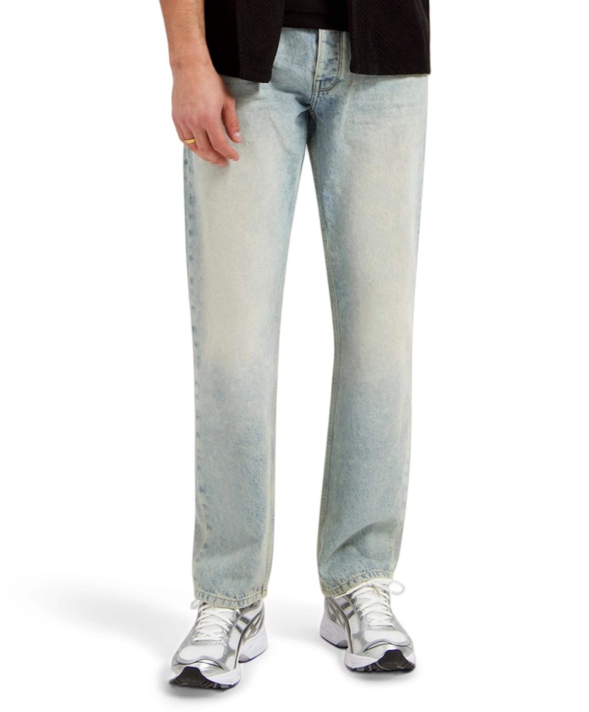 The Eric Regular Fit heren jeans blauw