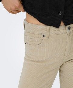 ONLMARY GLOBAL MID SWEETF CORD CC P dames broek beige