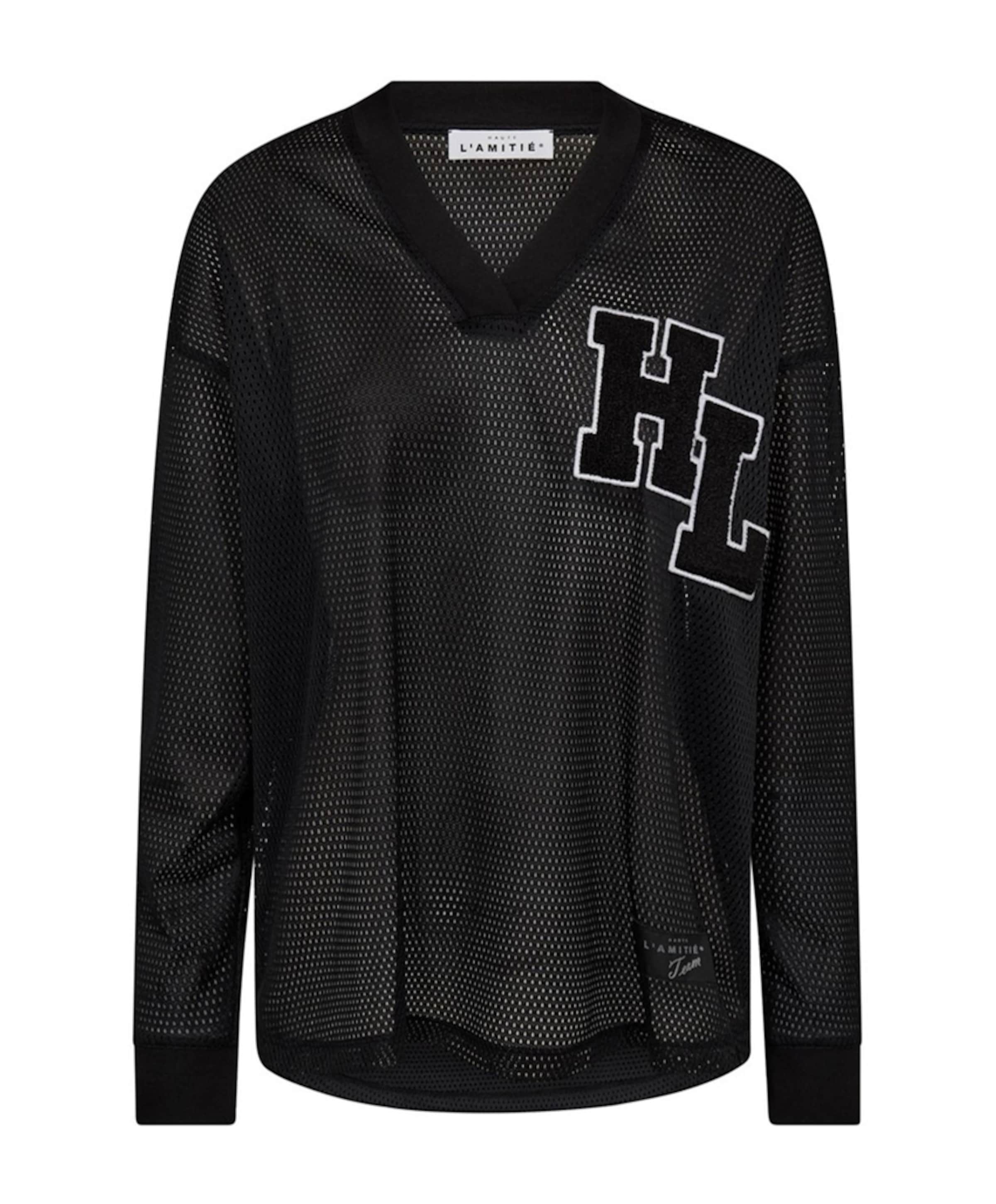 Dames longsleeve zwart