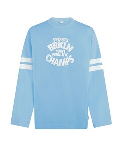 Dames longsleeve blauw