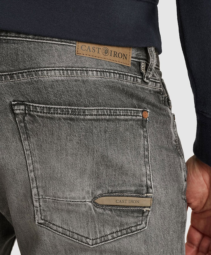 VALVER REGULAR DURABLE VINTAGE WAS heren jeans grijs