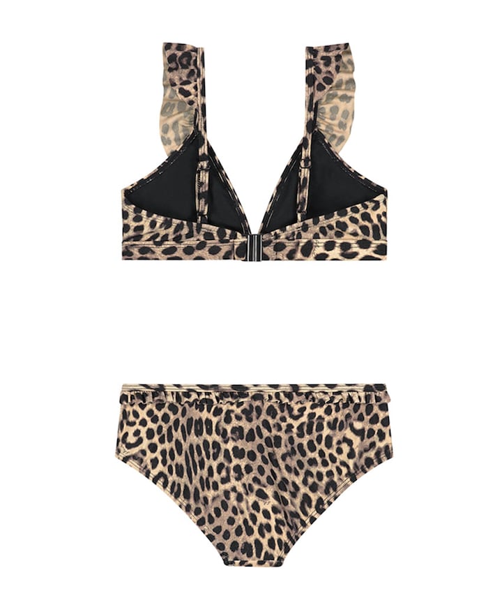 Meisjes bikiniset bruin