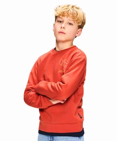 Jongens sweater oranje
