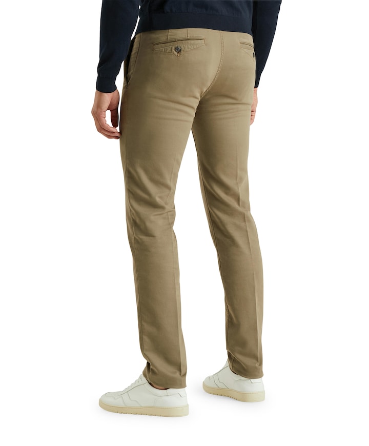 V9 CHINO DOBBEY STRETCH. heren broek beige