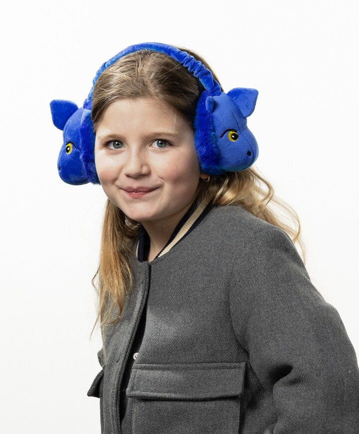 Jongens oorwarmers blauw