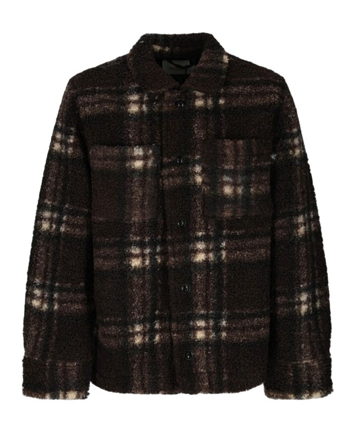 Jongens vest bruin
