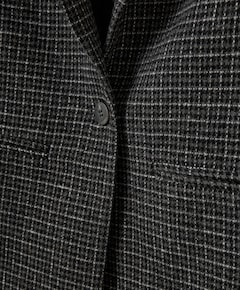 Meisjes blazer grijs