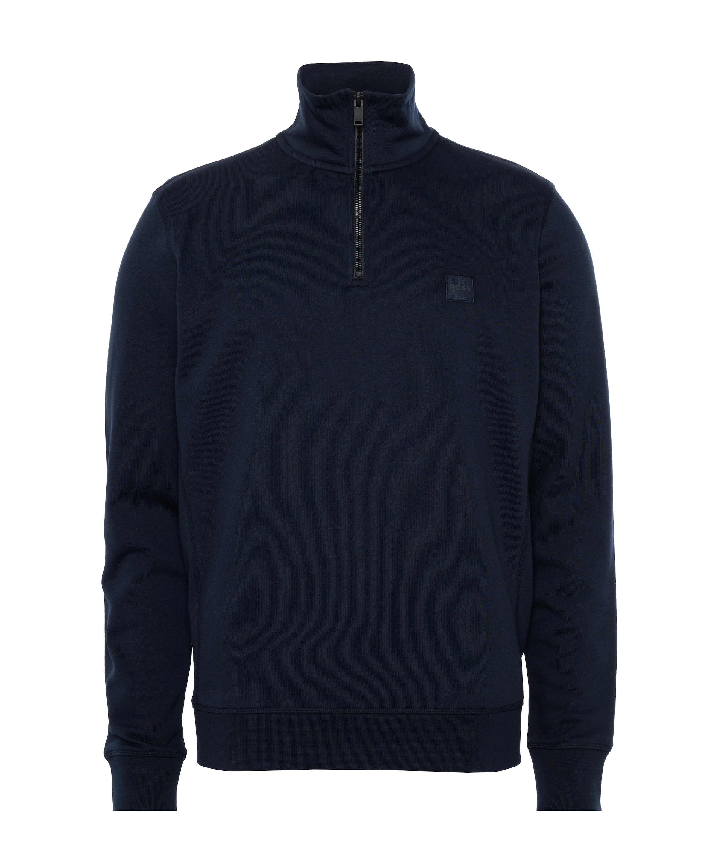 Sweater met rits geel