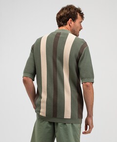 Heren polo groen