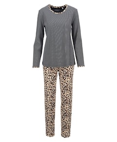 Dames pyjamaset zwart