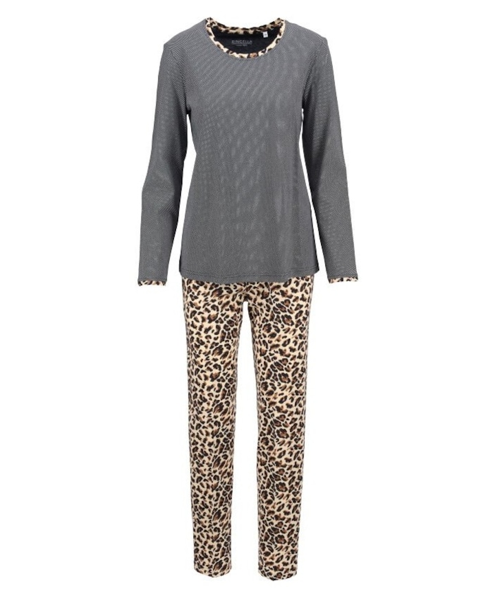 Dames pyjamaset zwart