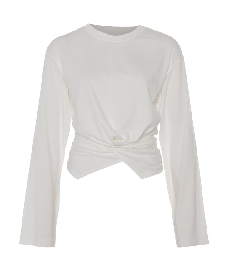 Dames longsleeve wit