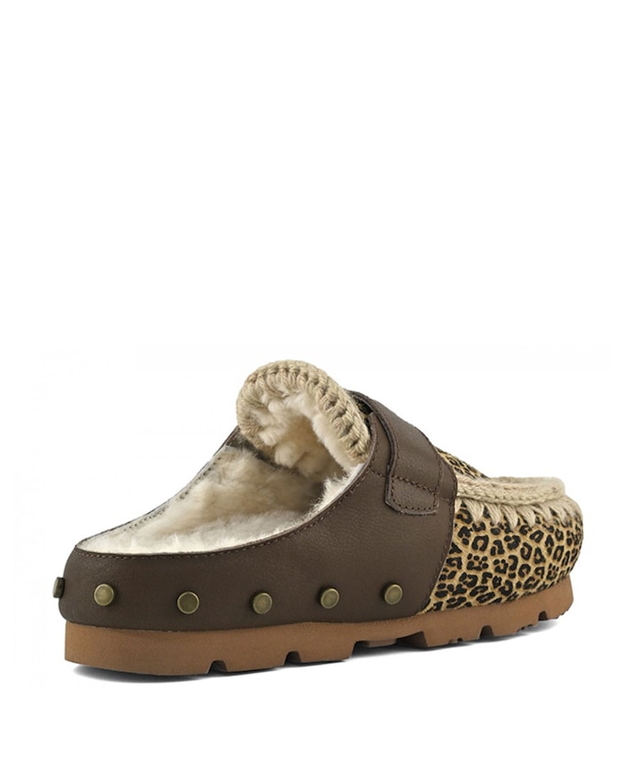 Winter bio dames clogs bruin