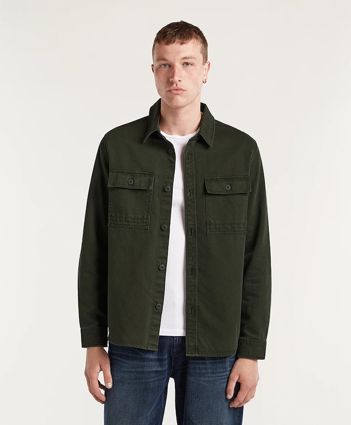 Overshirt groen