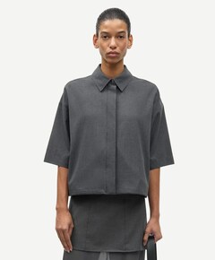 Dames blouse grijs