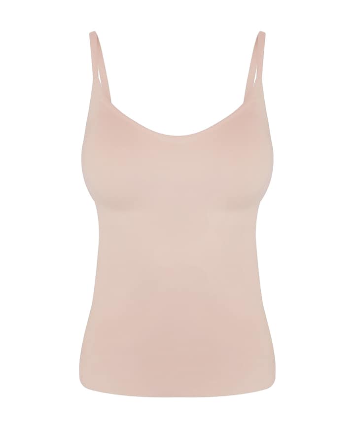 Dames shapewear top beige