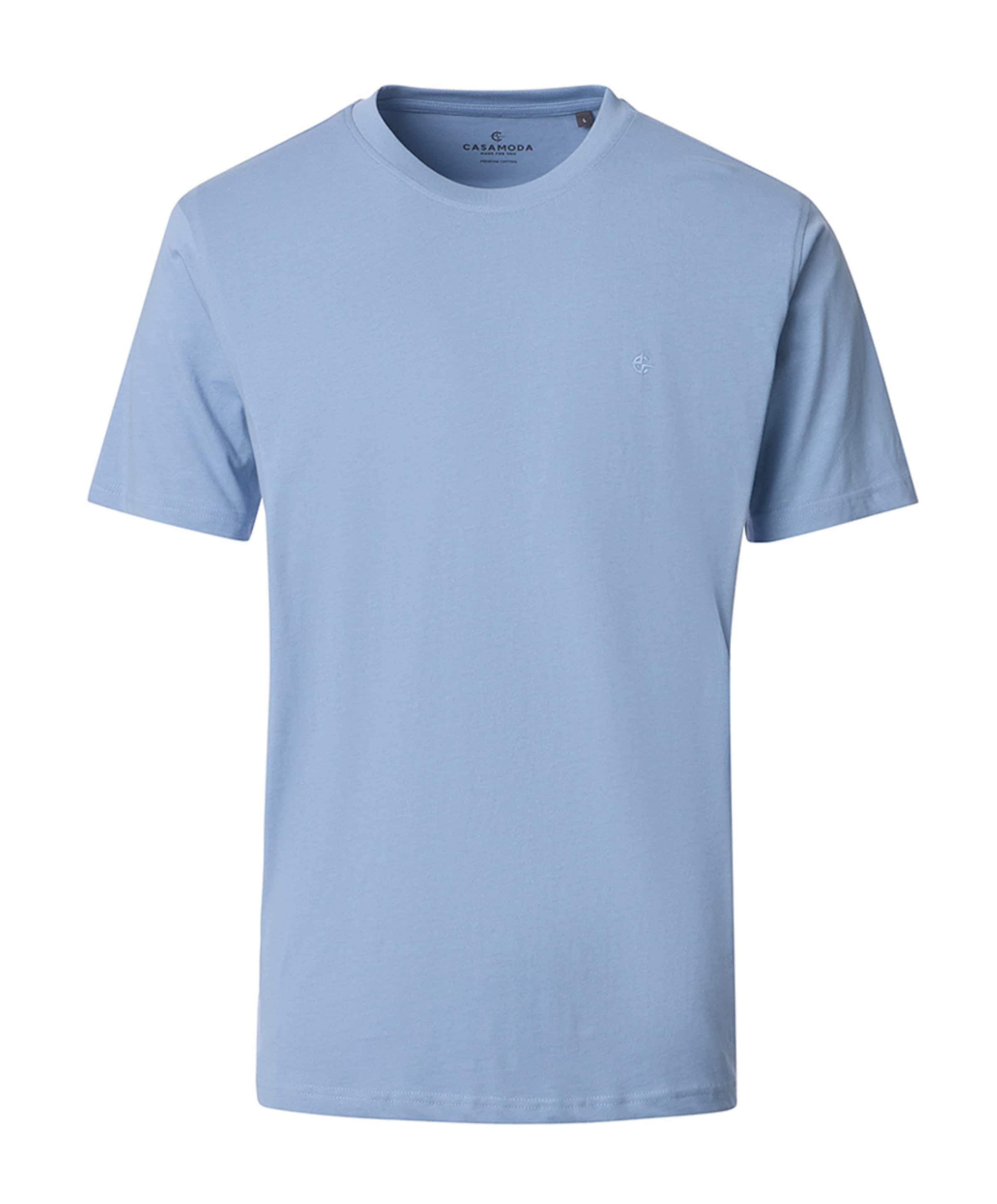 Heren t-shirt blauw