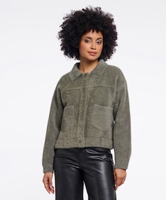 Dames vest groen