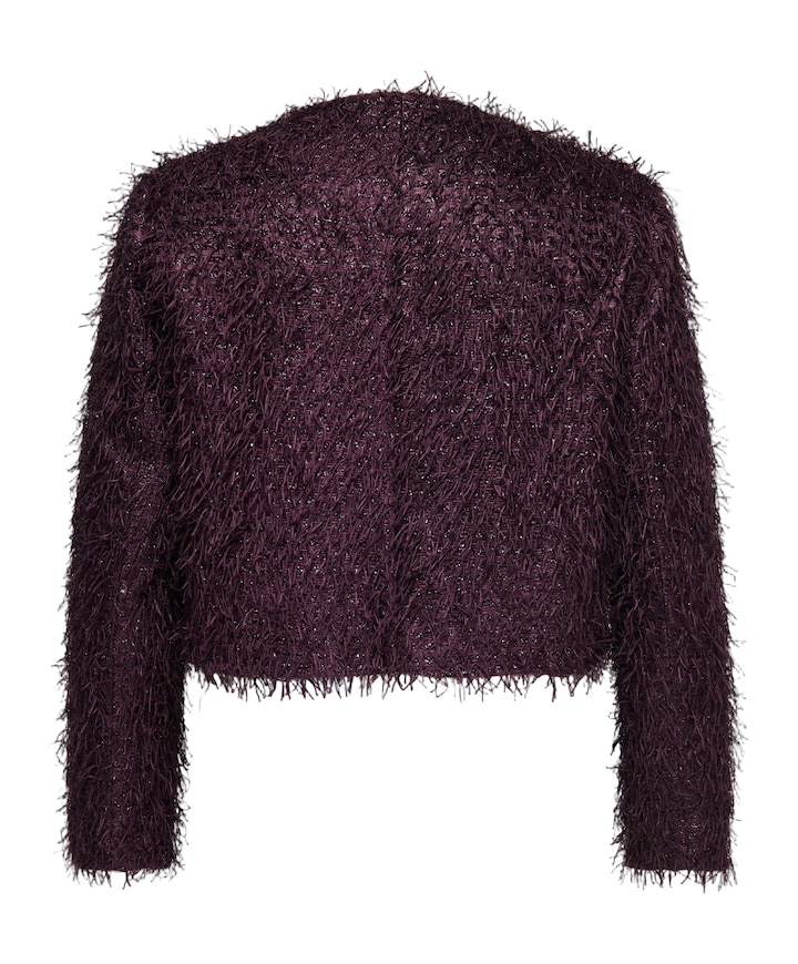 Dames jas bordeaux