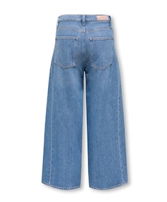 KOGBROOME HW WIDE TRIANGLE DNM DIA meisjes jeans blauw