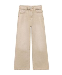 Extra Wide Fit Beige meisjes jeans beige