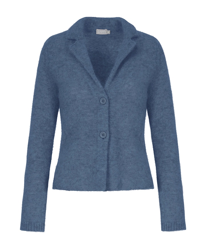 Dames vest blauw