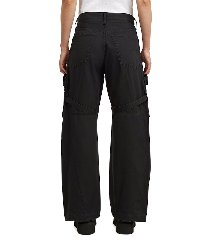 Mega cargo wmn dames broek zwart
