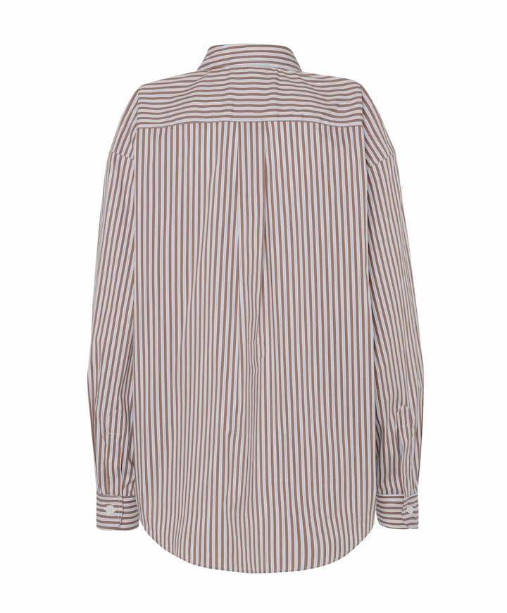 Dames blouse bruin